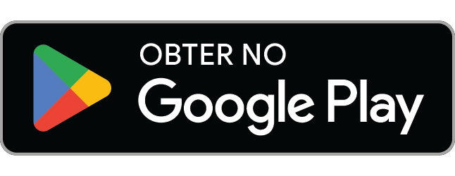 Logotipo Google Play — app em fase final de testes, disponível em breve